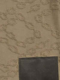 Terry Jacquard Crewneck T-Shirt