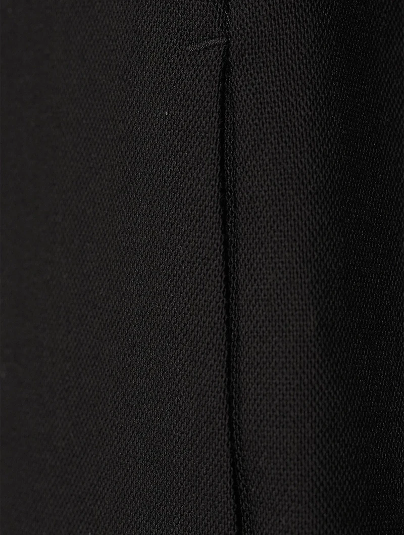 Elia Wool And Silk Straight Trousers