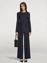 Petrelle Wool And Mohair Tunic