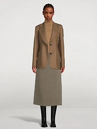 Piita Sleeveless Wool Turtleneck