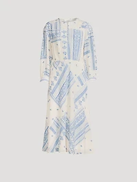 Ines Midi Dress In Bandana Print