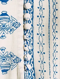 Ines Midi Dress In Bandana Print