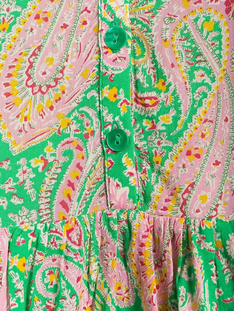 Odeon Mini Dress Paisley Print