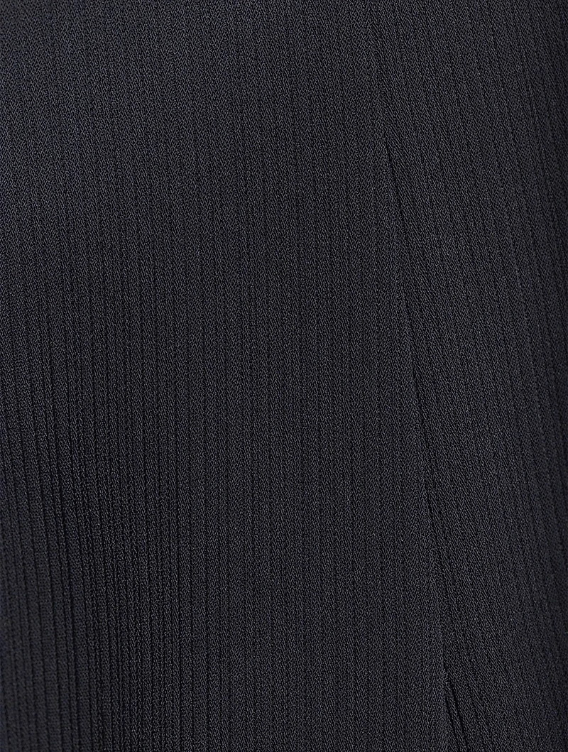 Pleated Wide-Leg Trousers