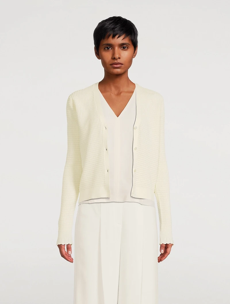 Textured Cardigan