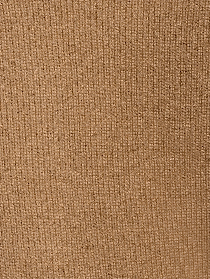 Hazia Puff-Sleeve Knit Dress