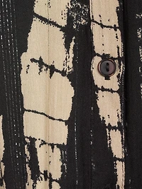 Kenya Shirt Dress In Tie-Dye Print