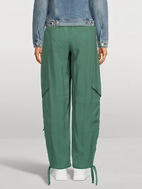 Slub Cargo Pants