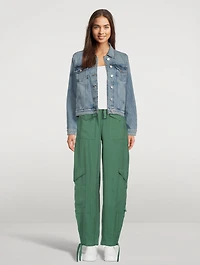 Slub Cargo Pants