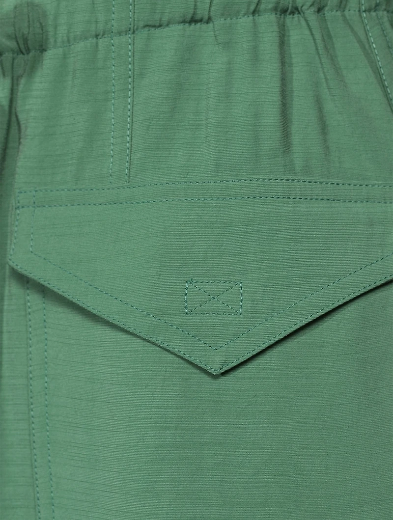 Slub Cargo Pants