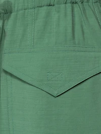 Slub Cargo Pants