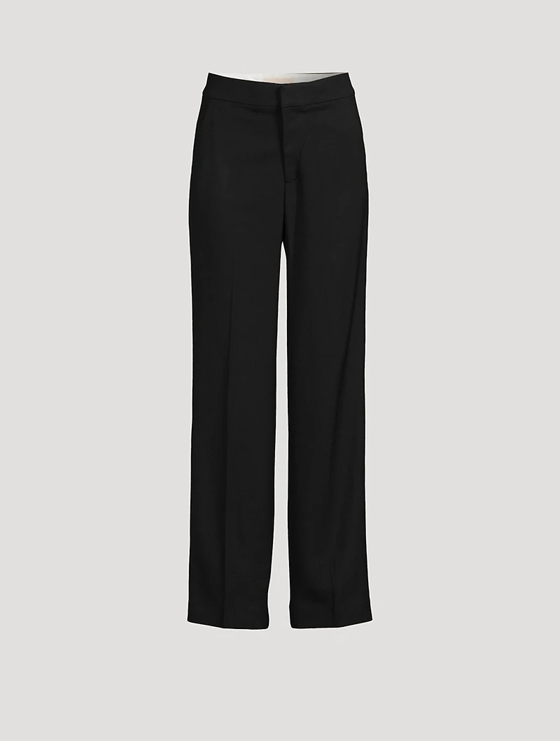 Nadym Straight-Leg Trousers