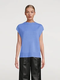 Sagar Wool And Cashmere Sleeveless Sweater