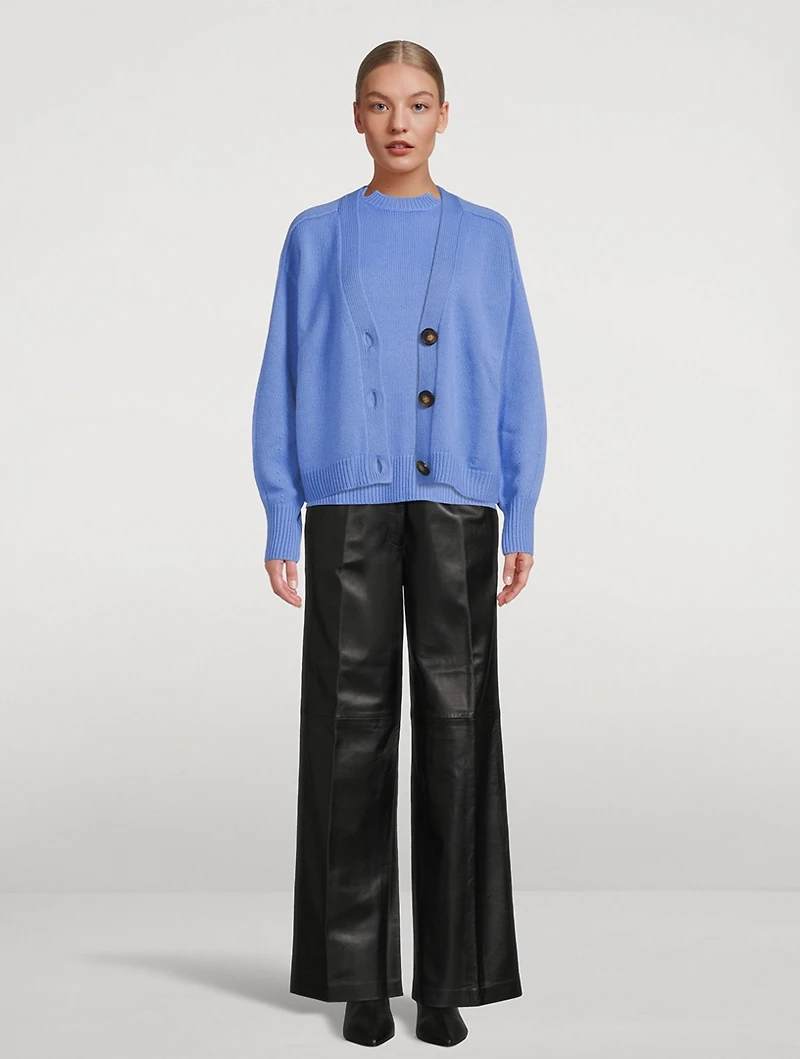 Sagar Wool And Cashmere Sleeveless Sweater