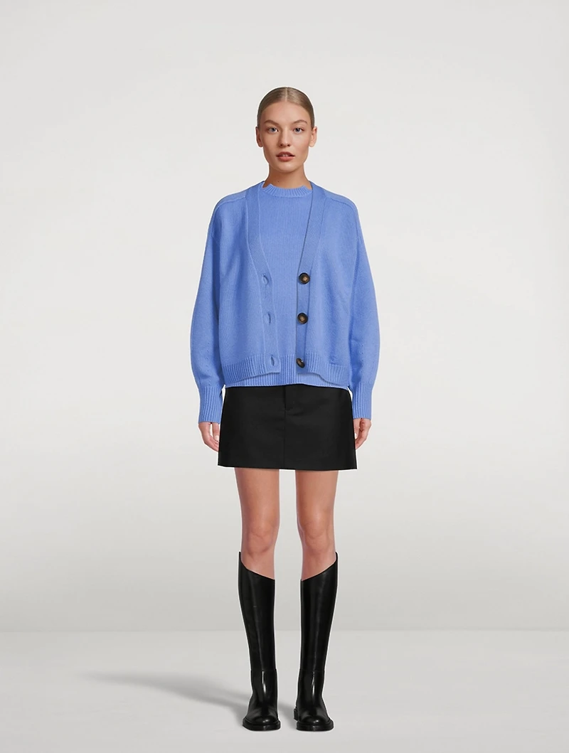 Zanzibar Wool And Cashmere Cardigan