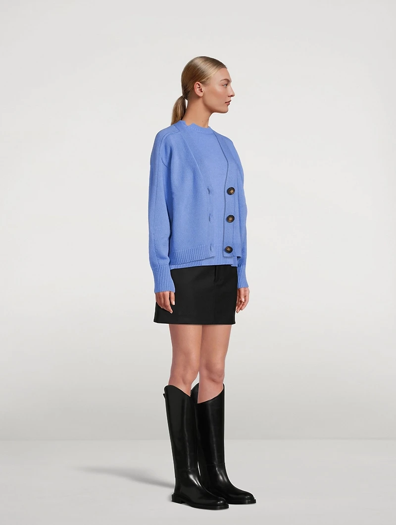 Zanzibar Wool And Cashmere Cardigan