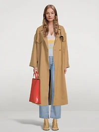Twill Belted Trench Coat