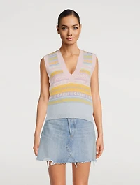Intarsia Sweater Vest