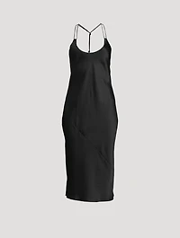 Hazel Silk Charmeuse Slip Dress
