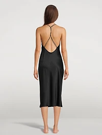 Hazel Silk Charmeuse Slip Dress