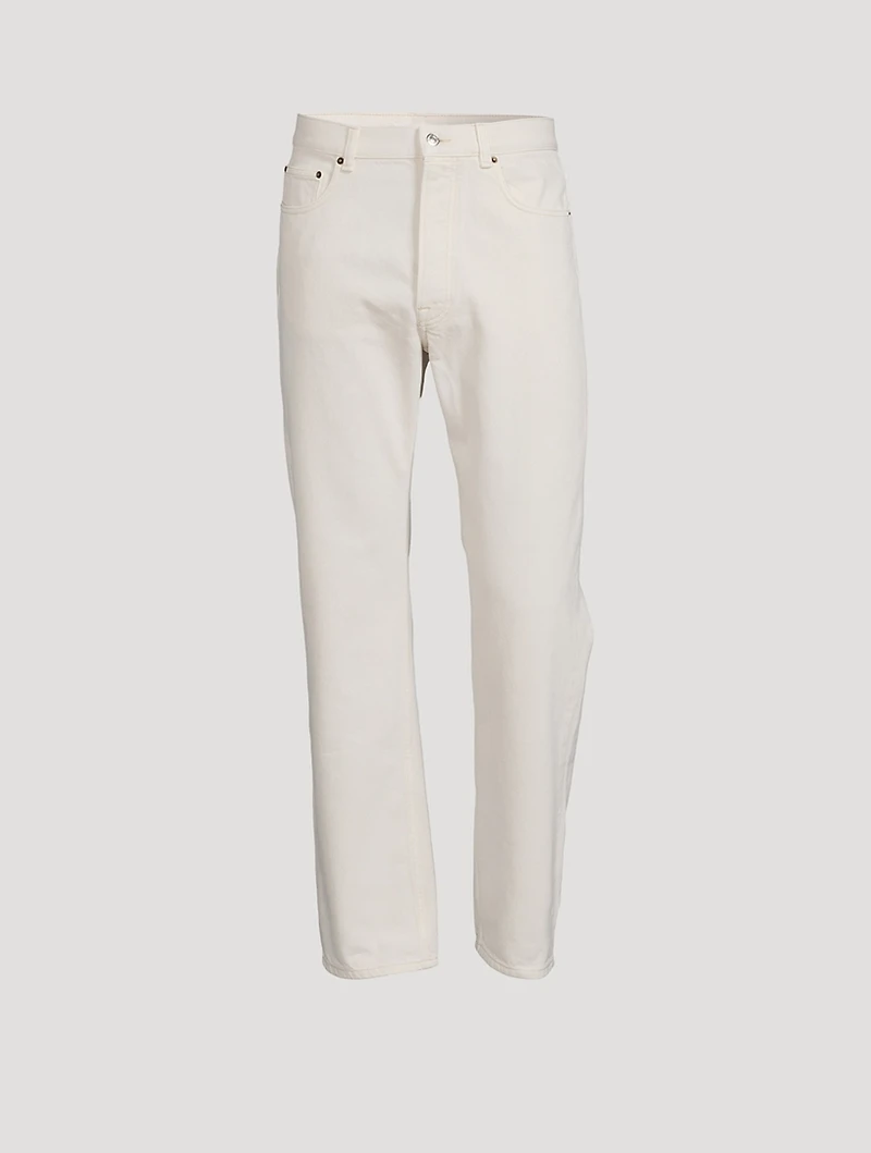 Al Rigid Denim Straight-Leg Jeans