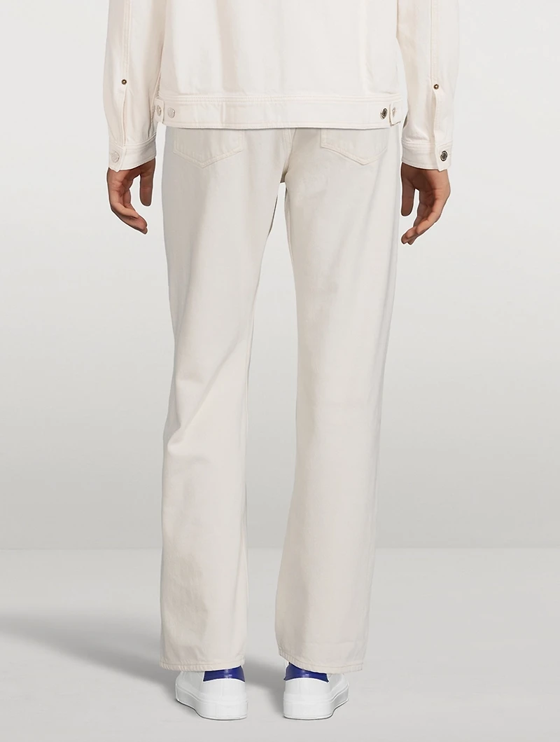 Al Rigid Denim Straight-Leg Jeans