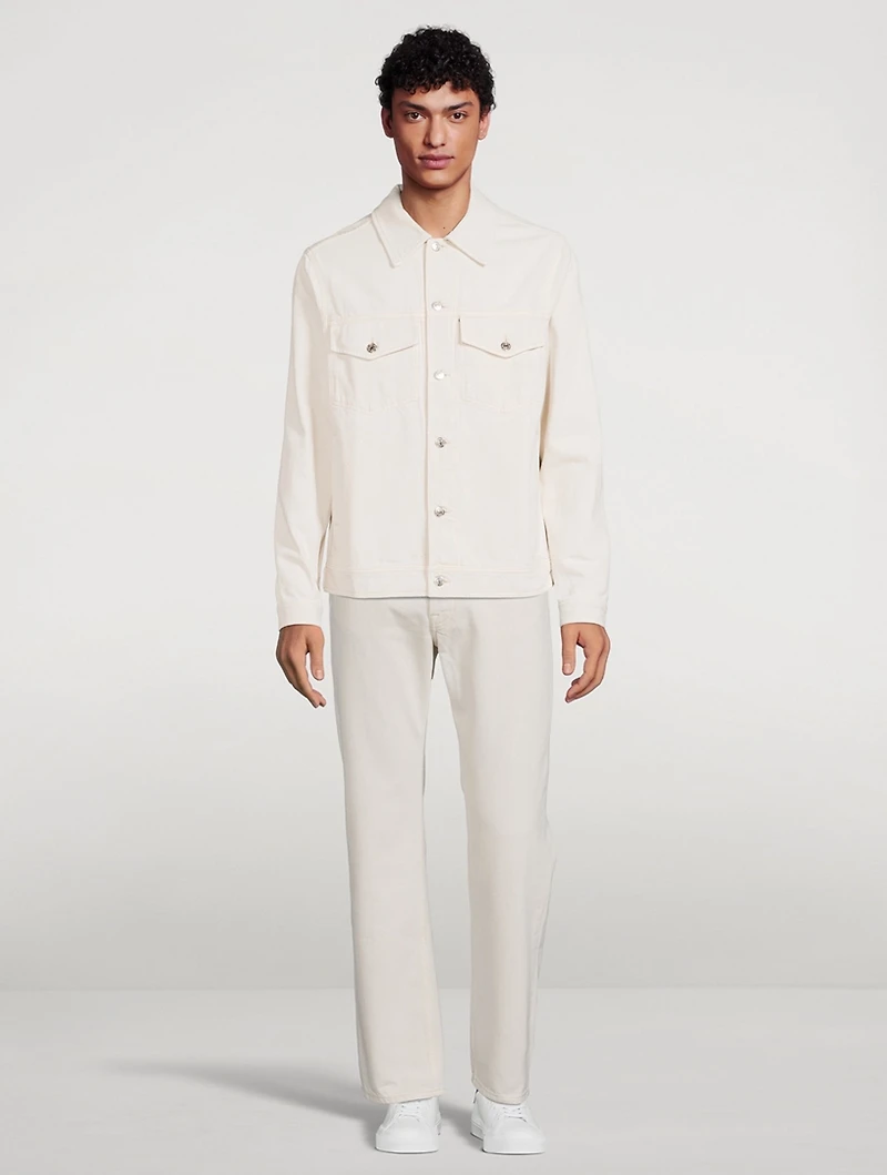 Al Rigid Denim Straight-Leg Jeans