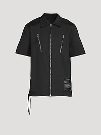 Zip Short-Sleeve Shirt