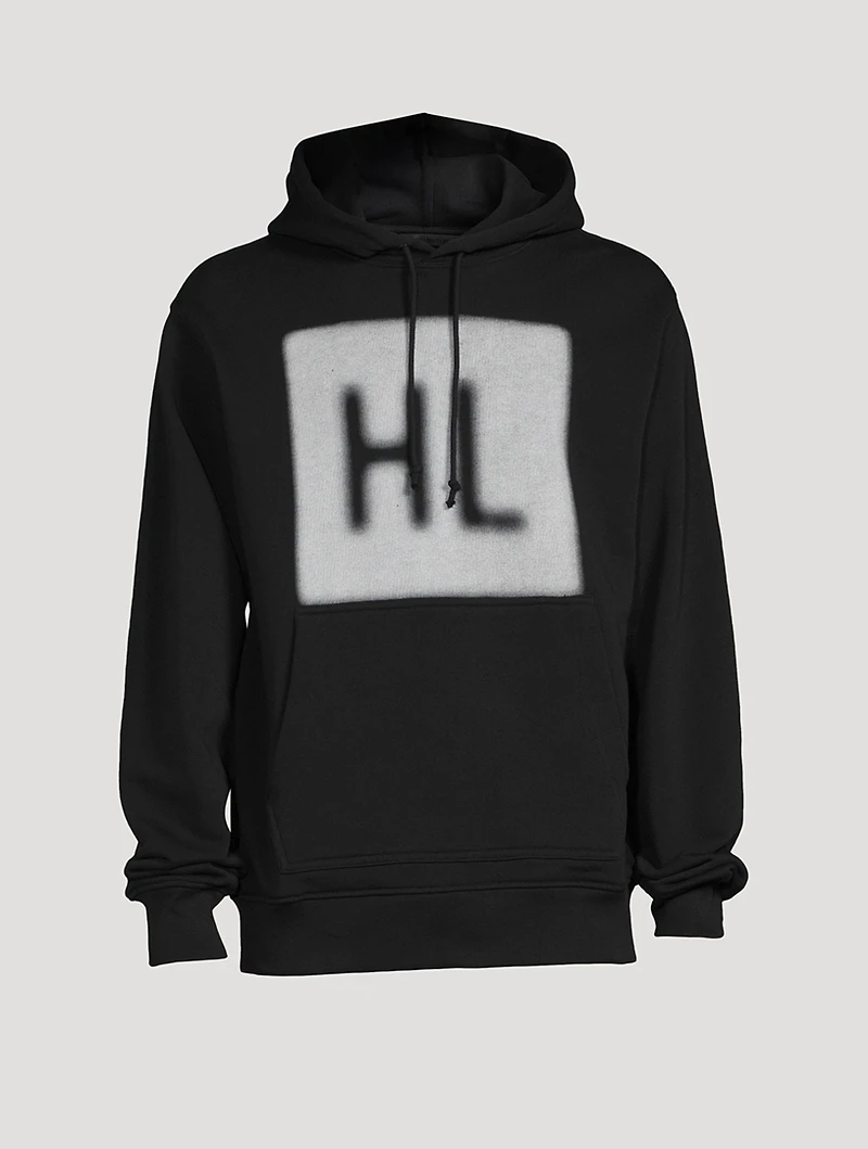 Blur Logo Hoodie