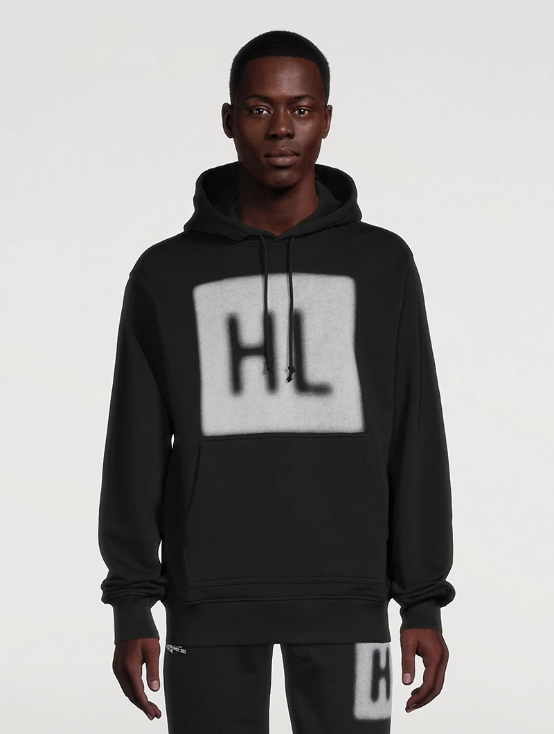 Blur Logo Hoodie