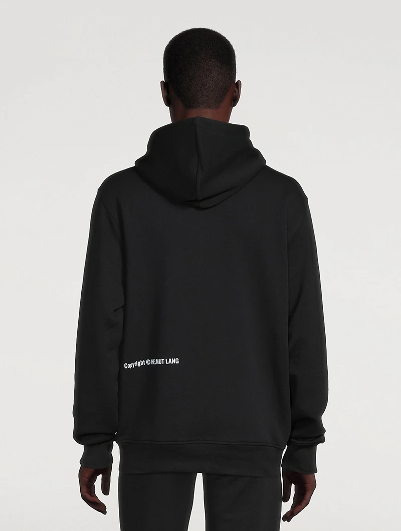 Blur Logo Hoodie