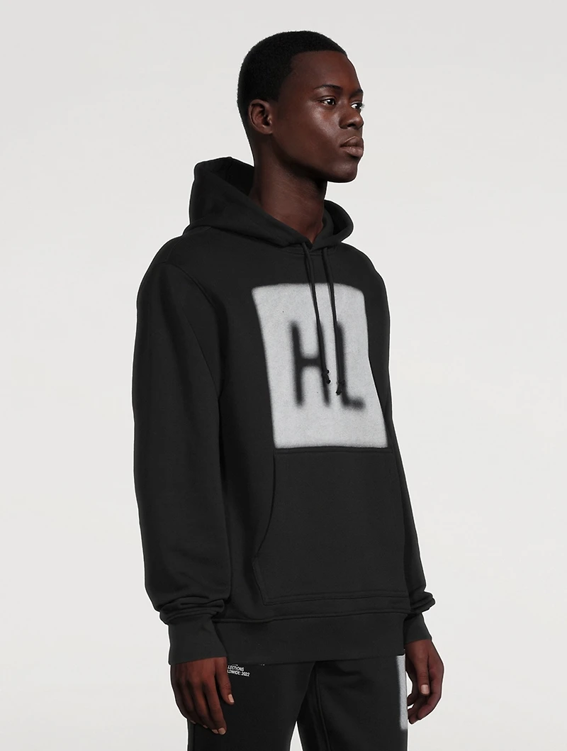 Blur Logo Hoodie