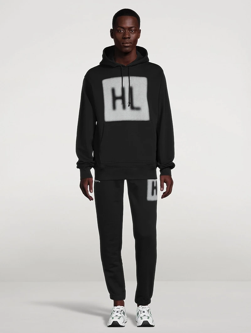 Blur Logo Hoodie