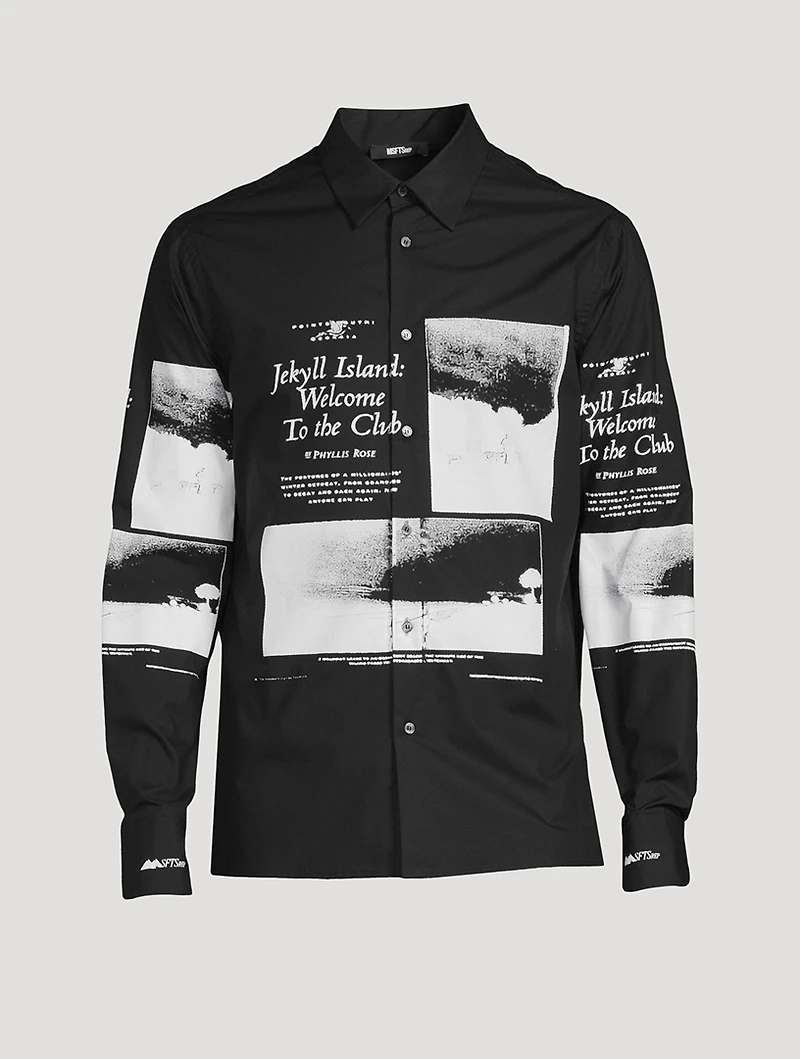 Jekyll And Hide Cotton Shirt