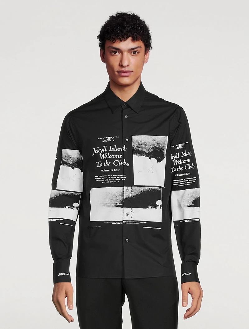 Jekyll And Hide Cotton Shirt