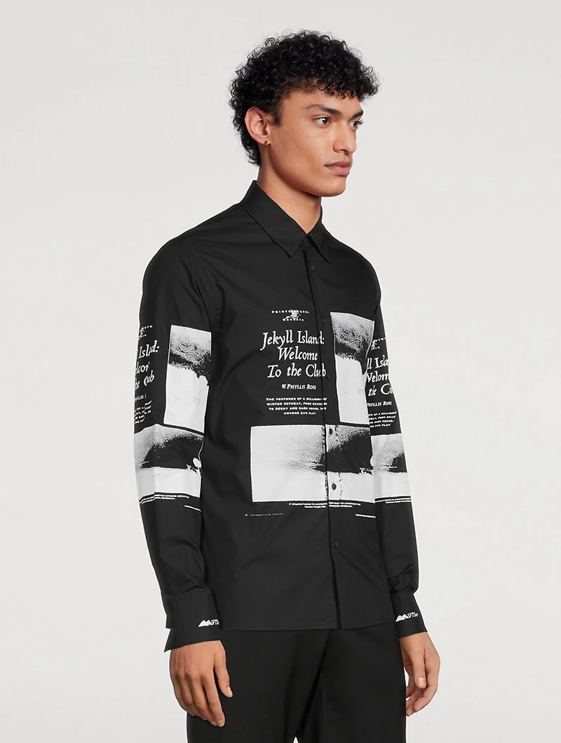 Jekyll And Hide Cotton Shirt