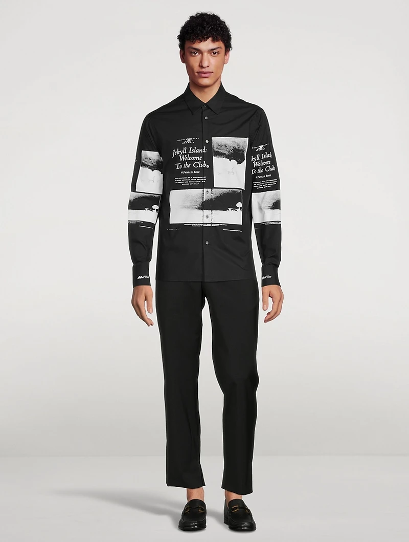 Jekyll And Hide Cotton Shirt