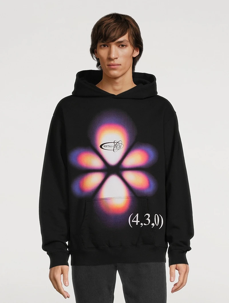 Hydrogen Wave Cotton Hoodie