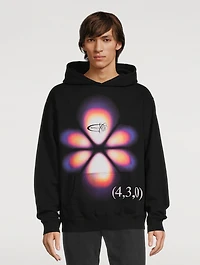 Hydrogen Wave Cotton Hoodie