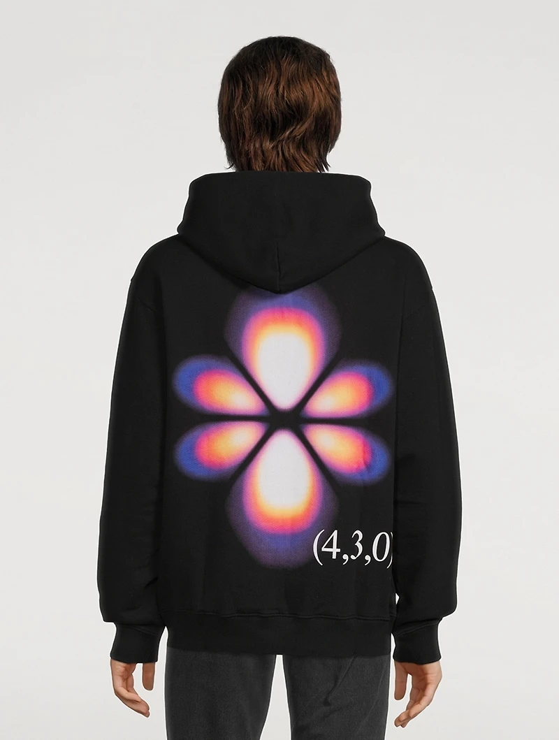 Hydrogen Wave Cotton Hoodie