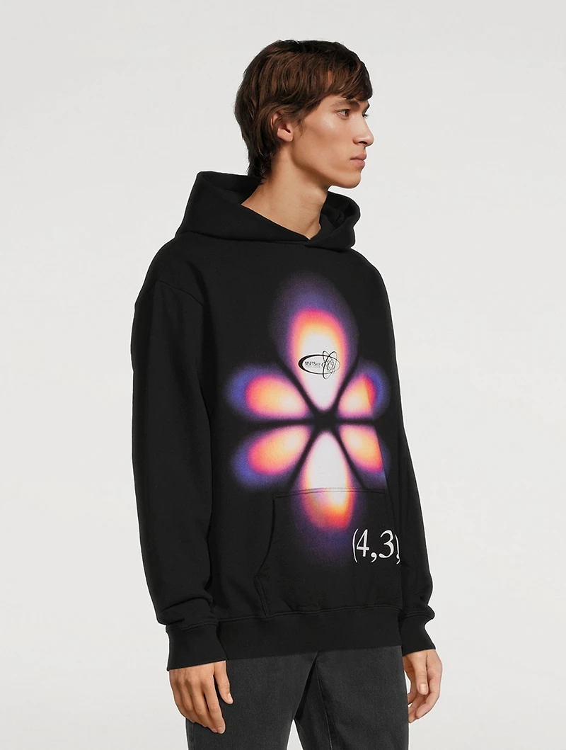 Hydrogen Wave Cotton Hoodie