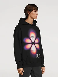 Hydrogen Wave Cotton Hoodie
