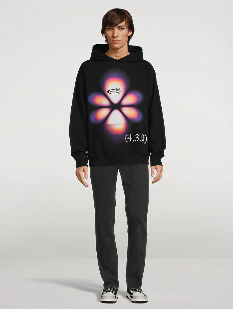 Hydrogen Wave Cotton Hoodie