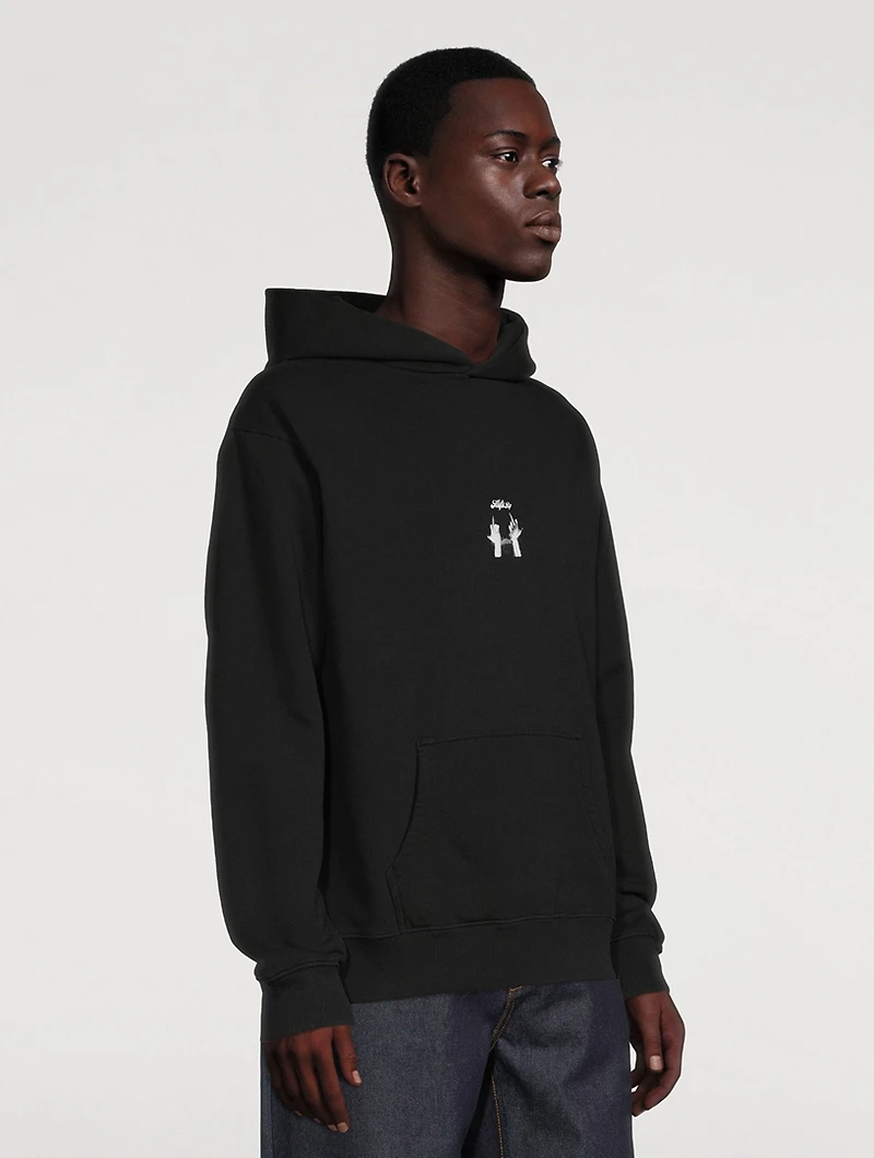 Middle Fingers Cotton Hoodie