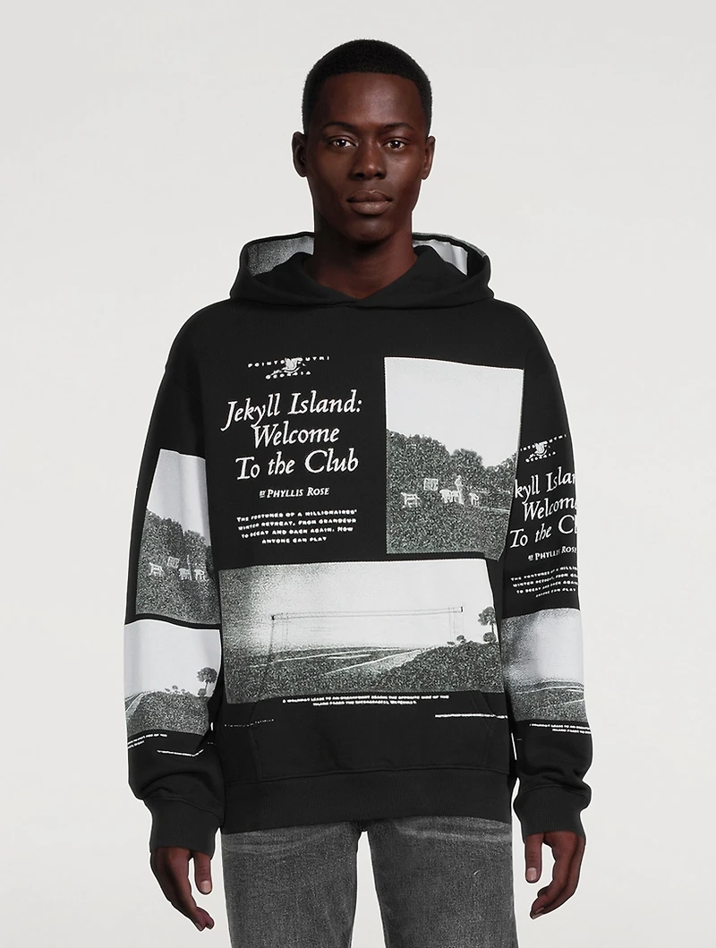 Jekyll And Hide Cotton Hoodie