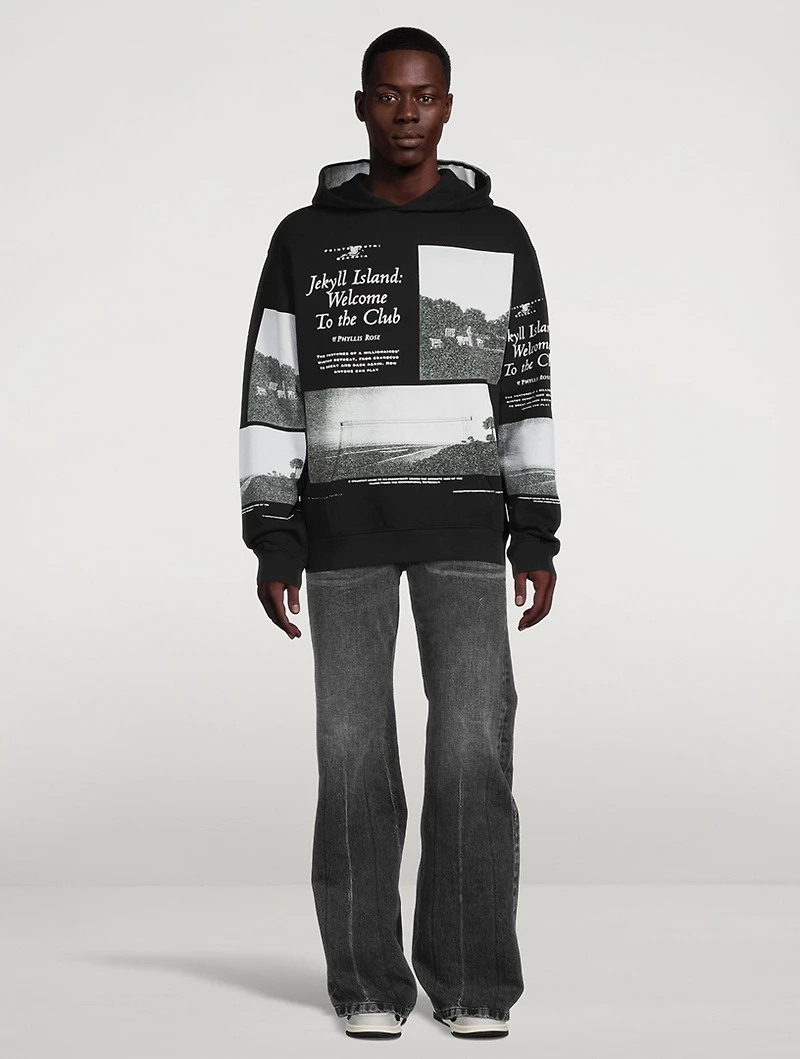 Jekyll And Hide Cotton Hoodie