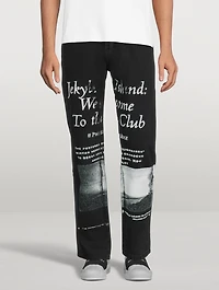 Jekyll And Hide Cotton Jeans