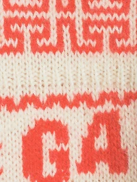 Intarsia Wool Sweater