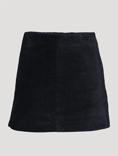 Corduroy Mini Skirt