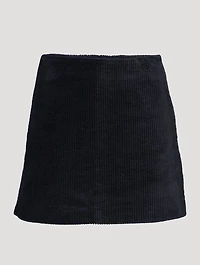 Corduroy Mini Skirt